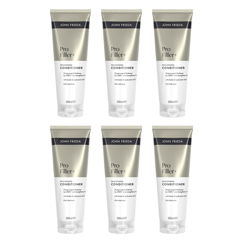 John Frieda Pro Filler+ Thickening Conditioner 250mL Pack of 6
