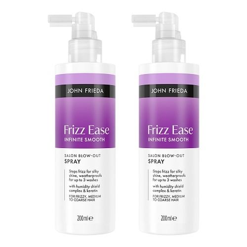 John Frieda Frizz Ease Infinite Smooth Blow-out Spray 200mL Pack of 2