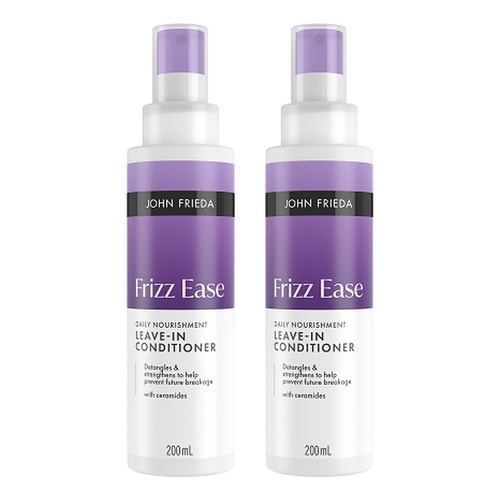 John Frieda Frizz Ease Daily Nourishment Leave-in Conditioner 200mL Pack of 2