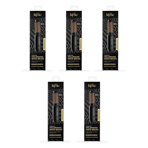 Lady Jayne Rechargeable Volumising Wave Brush Pack of 5