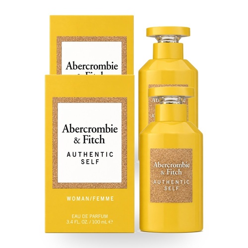 Abercrombie & Fitch Authentic Self for Women Eau De Parfum EDP 100ml Pack of 2