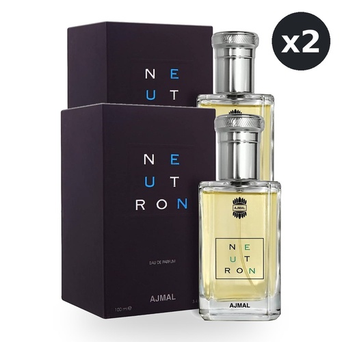 Ajmal Neutron for Men Eau De Parfum EDP 100ml Pack of 2