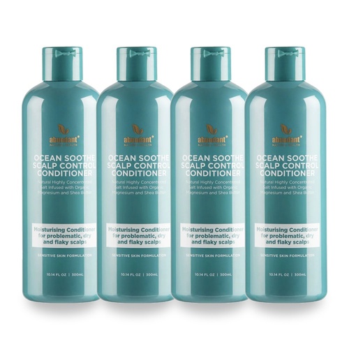 Abundant Natural Health Ocean Soothe Conditioner 300ml Pack of 4