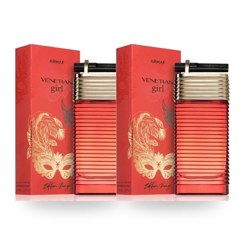 Armaf Venetian Girl (Edition Rouge) Eau De Parfum EDP 100ml Pack of 2