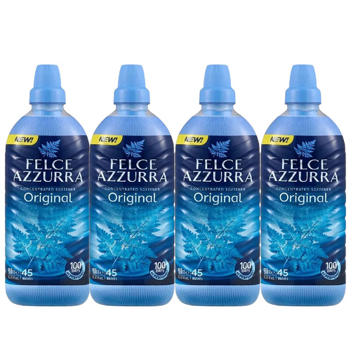 Felce Azzurra Classico Fabric Softener 4 x 900ml Original Scent