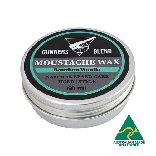 Gunners Blend Bourbon Vanilla Moustache Wax 60ml