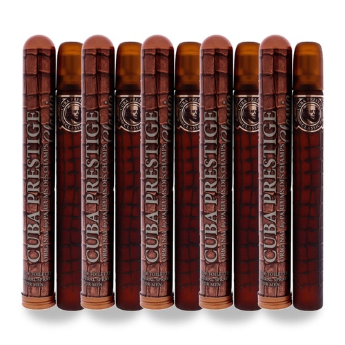 Cuba Prestige Classic Eau De Toilette EDT 35ml Spray Pack of 5