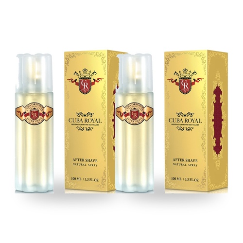 Cuba Royal Aftershave 100ml Pack of 2