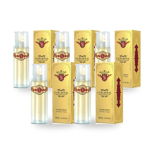 Cuba Royal Aftershave 100ml Pack of 5
