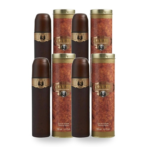 Cuba Gold Eau De Toilette EDT 100ml Spray Pack of 4
