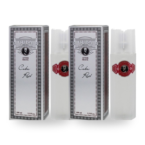 Cuba Red After Shave 100ml Pack of 2