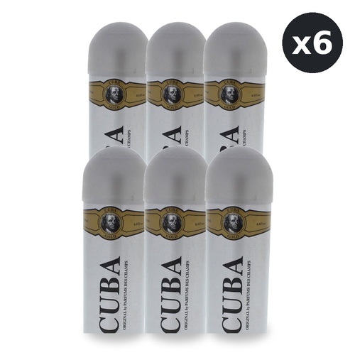 Cuba Gold Body Spray 200ml Pack of 6