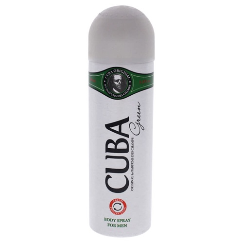 Cuba Green Body Spray 200ml