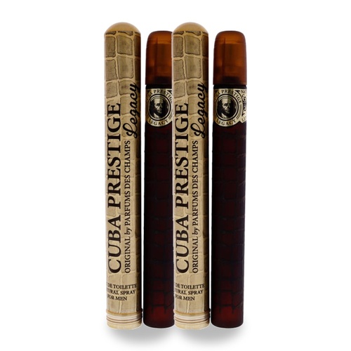 Cuba Prestige Legacy Eau De Toilette EDT 35ml Pack of 2