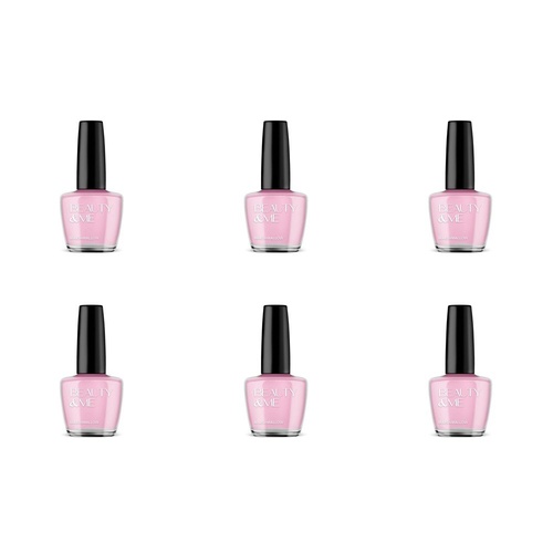 Beauty & Me Nail Polish Marshmallow Box of 6 Bundle of 6