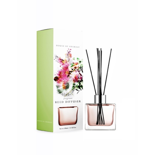 Sharday Wild Roses Room Reed Diffuser 100ml Australian Made Home Fragrance