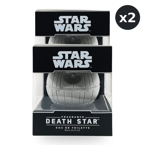 Star Wars Eau De Toilette EDT Death Star 90ml Pack of 2