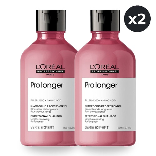L'Oreal Professionnel Serie Expert Pro Longer Shampoo 300ml Pack of 2