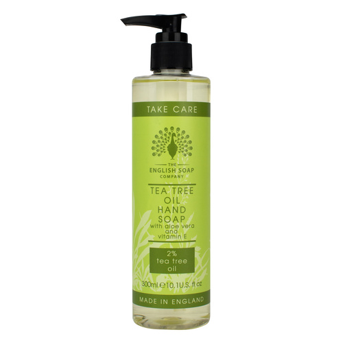Tea Tree Oil Hand Wash 300ml with Aloe Vera and Vitamin E for Skin Care