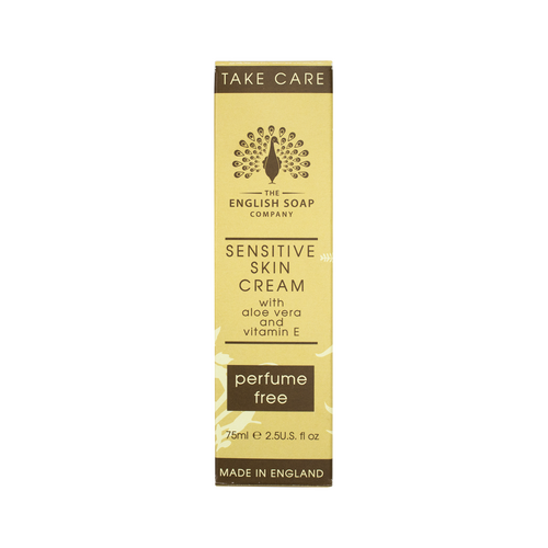 Sensitive Skin Hand Cream 75ml with Shea Butter Aloe Vera Vitamin E UK Made