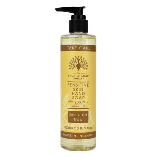 Sensitive Skin Hand Wash 300ml Fragrance Free with Aloe Vera and Vitamin E
