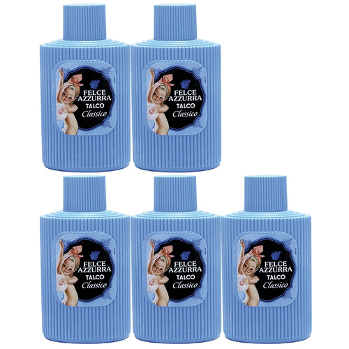 Felce Azzurra Classico Talc Powder Shaker 200g Pack of 5