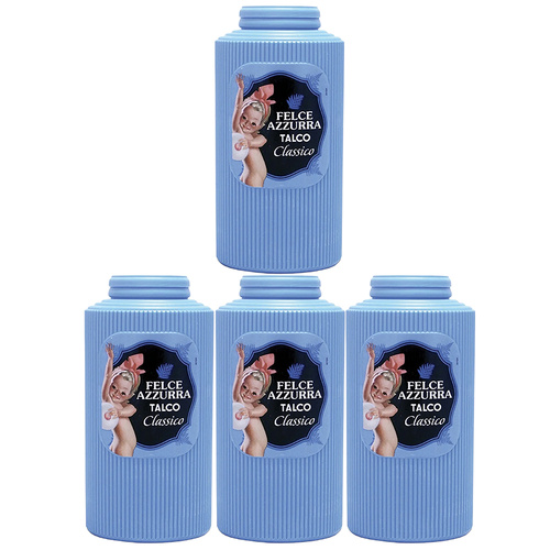 Felce Azzurra Classico Talc Powder Refill 4 x 500g Classic Scent
