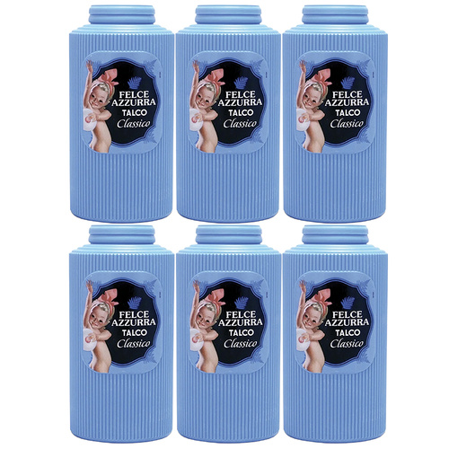 Felce Azzurra Classico Talc Powder Refill 500g Pack of 6