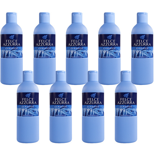 Felce Azzurra Classico Body Wash 650ml Pack of 9