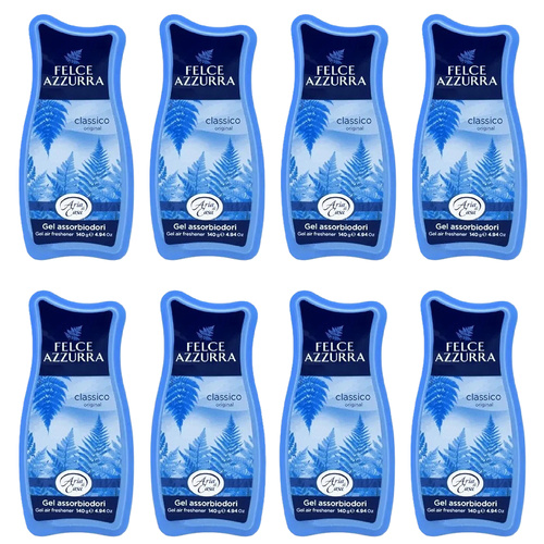 Felce Azzurra Classico Air Freshener Gel 140g Pack of 8