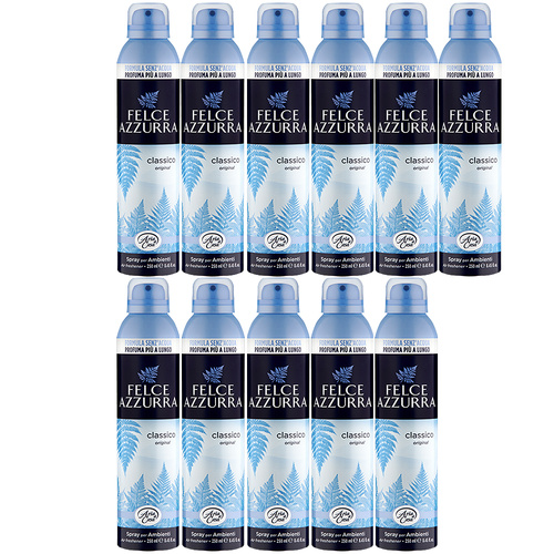 Felce Azzurra Classico Air Freshener Spray 250ml Pack Of 11