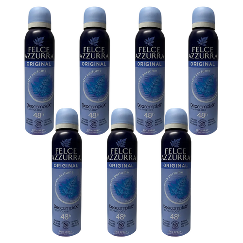 Felce Azzurra Original Classico No Alcohol Deodorant Spray 150ml Pack of 7