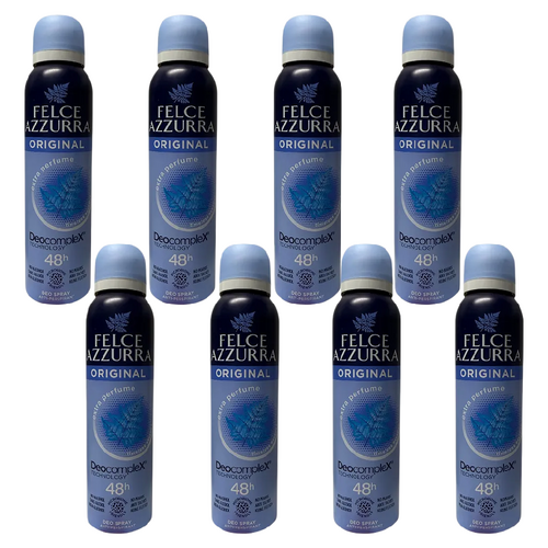 Felce Azzurra Original Classico No Alcohol Deodorant Spray 150ml Pack of 8