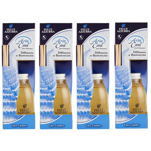 Felce Azzurra Classico Original Reed Diffuser Pack of 4 200ml