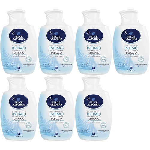 Felce Azzurra Delicato Intimate Body Wash 250ml Pack of 7 Gynecologically Tested