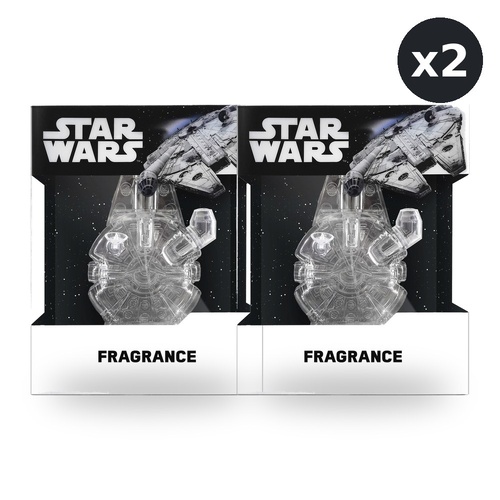 Star Wars Millennium Falcon Fragrance Eau De Toilette EDT 70ml Pack of 2