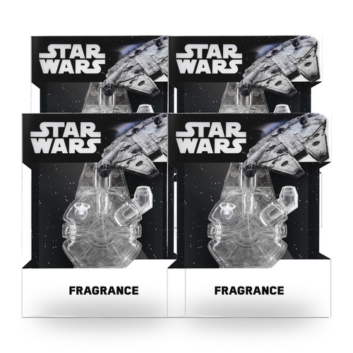 Star Wars Millennium Falcon Fragrance Eau De Toilette EDT 70ml Pack of 4