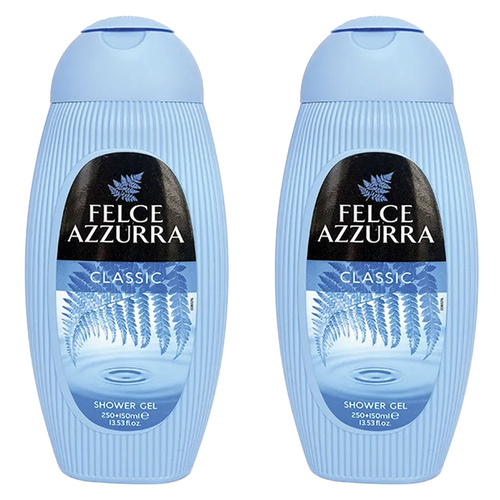 Felce Azzurra Classico Shower Gel 400ml Pack of 2
