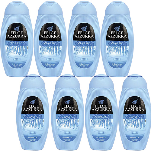 Felce Azzurra Classico Shower Gel 8 Pack 400ml Each Classic Scent