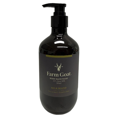 Farm Goat Body Hand Wash Milk Blend 500ml Goat Milk Sensitive Skin