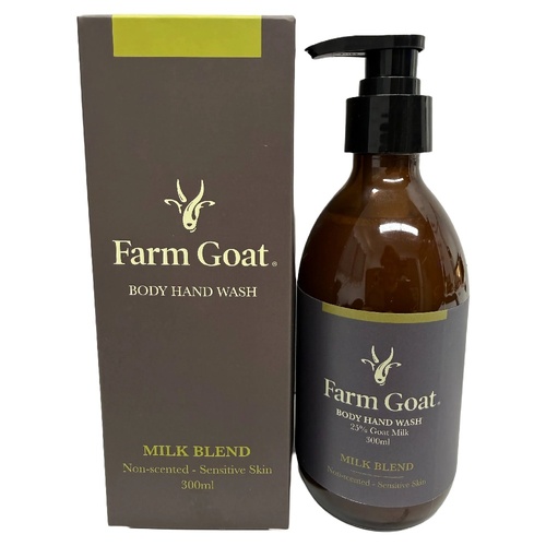 Farm Goat Body Hand Wash Milk Blend Goat Milk 300ml Sensitive Skin