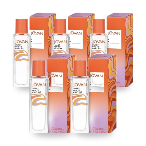Jovan Genderless I Want You to Want Me 100ml Pack of 5