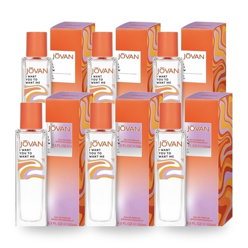 Jovan Genderless I Want You to Want Me 100ml Pack of 6