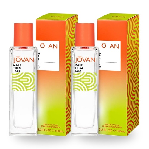 Jovan Genderless Make Them Talk 100ml Pack of 2
