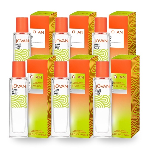Jovan Genderless Make Them Talk 100ml Pack of 6