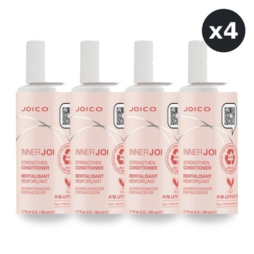 Joico Innerjoi Strengthen Conditioner 50ml Pack of 4