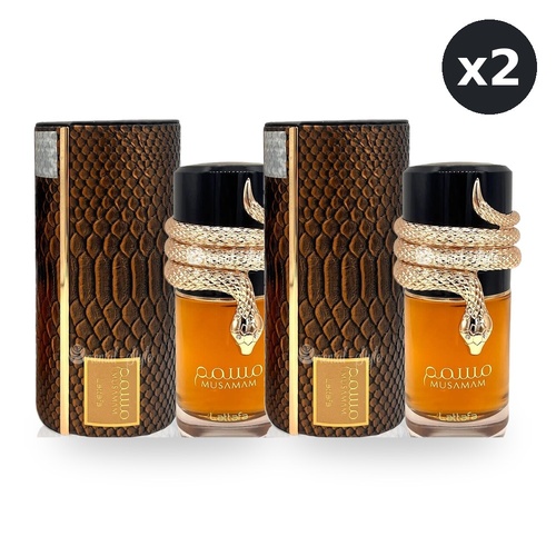 Lattafa Musamam Eau De Parfum EDP 100ml Spray Pack of 2
