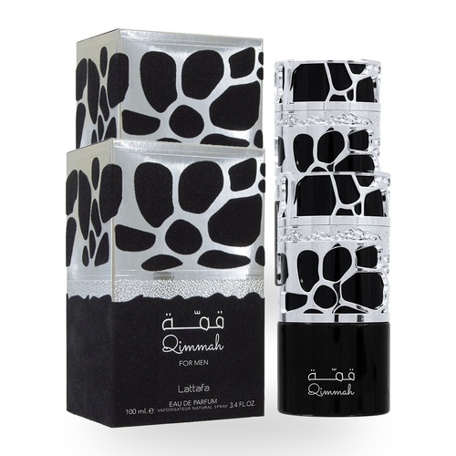 Lattafa Qimmah Man Eau De Parfum EDP 100ml Spray Pack of 2