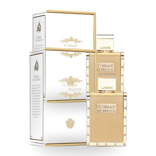 Lattafa The Kingdom for Men Eau De Parfum EDP 100ml Pack of 2