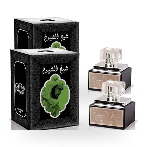 Lattafa Sheikh Al Shuyukh Unisex Eau De Parfum EDP 50ml Pack of 2